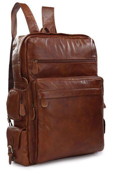 Рюкзак Vintage 14156 з шкіри Коричневий