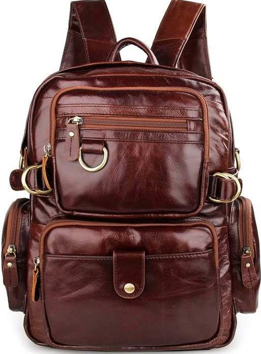 Рюкзак Vintage 14520 шкіряний Коричневий