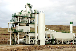 Мобільний асфальтний завод безперервної дії Сеѕап CDMP 160 т/год