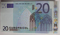 Пачка денег "Сувенир" 80 листов "Евро-20"