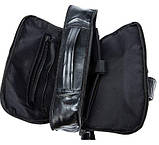Рюкзак шкіряний під ноутбук Vintage 14845 Чорний, фото 5