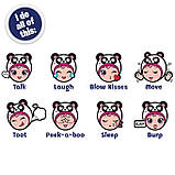 Інтерактивна лялька Tiny Toes Giggling Gabby Panda Toy!, фото 3