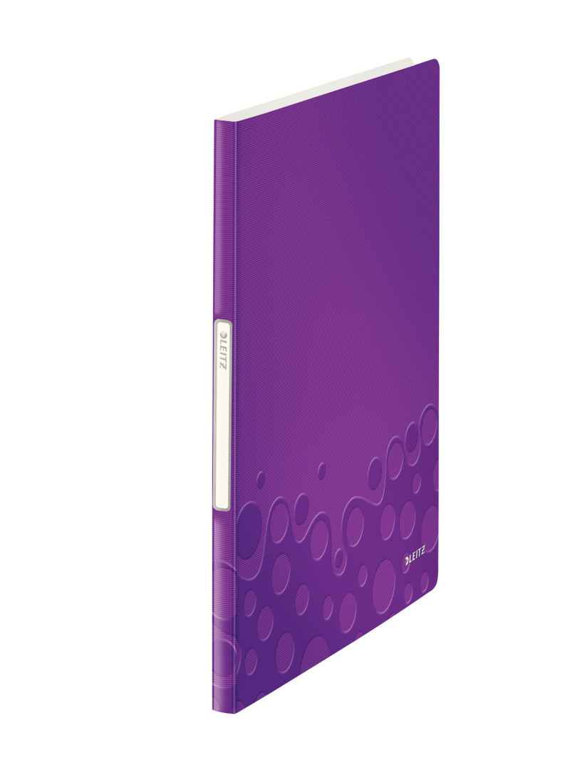 Папка з файлами Leitz WOW 40 файлів, колір фіолетовий металік", арт.46320062