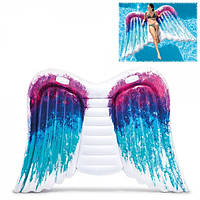 Пляжный надувной матрас - плот Intex "Крылья Ангела" 251х160см.(58786)