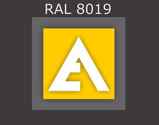 Порошкова фарба RAL 8019 шагрень (ETIKA RAL 8019 wrinkle)