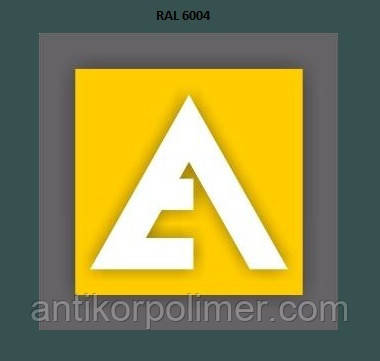 Порошкова фарба RAL 6004 шагрень (ETIKA RAL 6004 wrinkle)