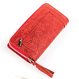 Жіночий гаманець Desisan 17060 шкіряний Червоний, фото 2