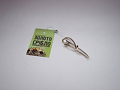 Брошка золота з діамантами. Вага 3,75 г.