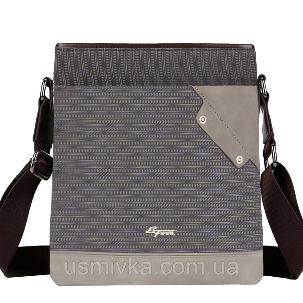 Чоловіча дешева сумка молодіжна Ralph дешева сумка на плече S-075, фото 1