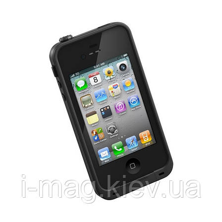 Водонепроникний чохол LifeProof Case для iPhone 4 / 4S (Black), фото 1