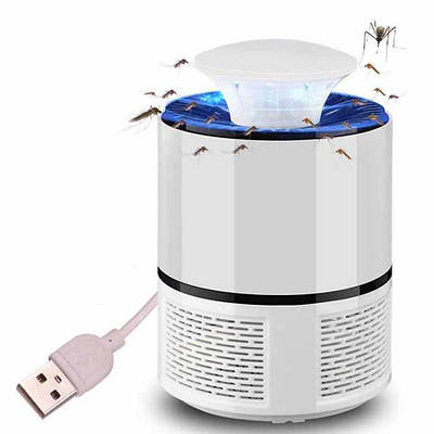 Пастка для комарів знищувач комах Mosquito Killer Lamp Біла 171538