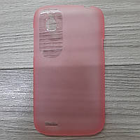 Пластиковий чохол для HTC Desire V / t328w Ultra Thin рожевий