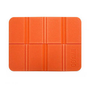 Складаний килимок для сидіння WWAGO пінка. помаранчевий.
