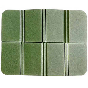 Складаний килимок для сидіння WWAGO пінка. Зелений.