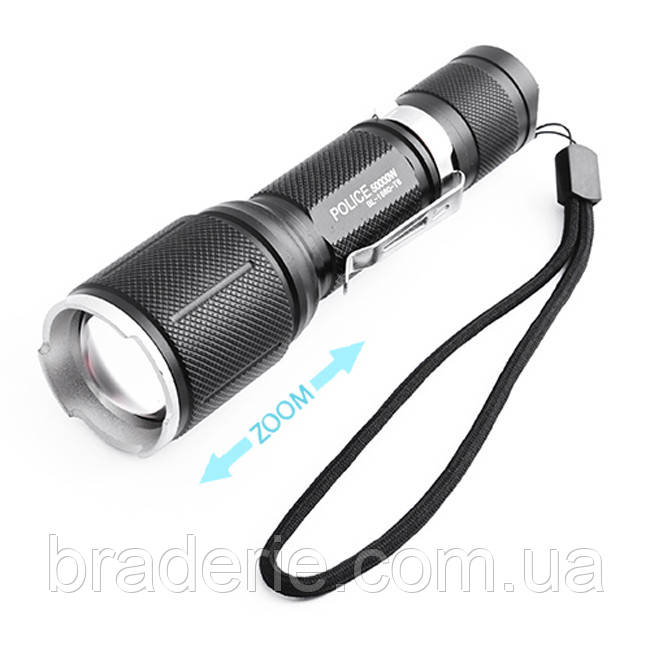 Ліхтар Police 1860-T6 Zoom, зу 220/12 V