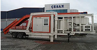 Мобильный бетонный завод Сesan MBS 120