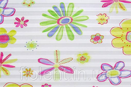 Жалюзі плісе Flowers-26110