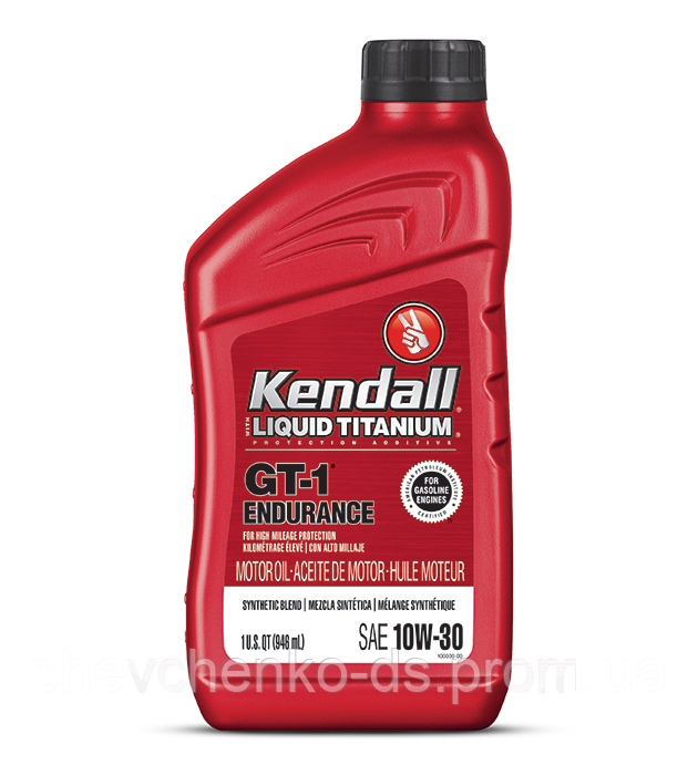 Kendall GT-1 Endurance 10w-30 моторна олива (0,946 л)