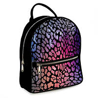 Рюкзак городской женский Фиолетово-розовые пятна 23x30x7 см (ERK_FM009_BL)