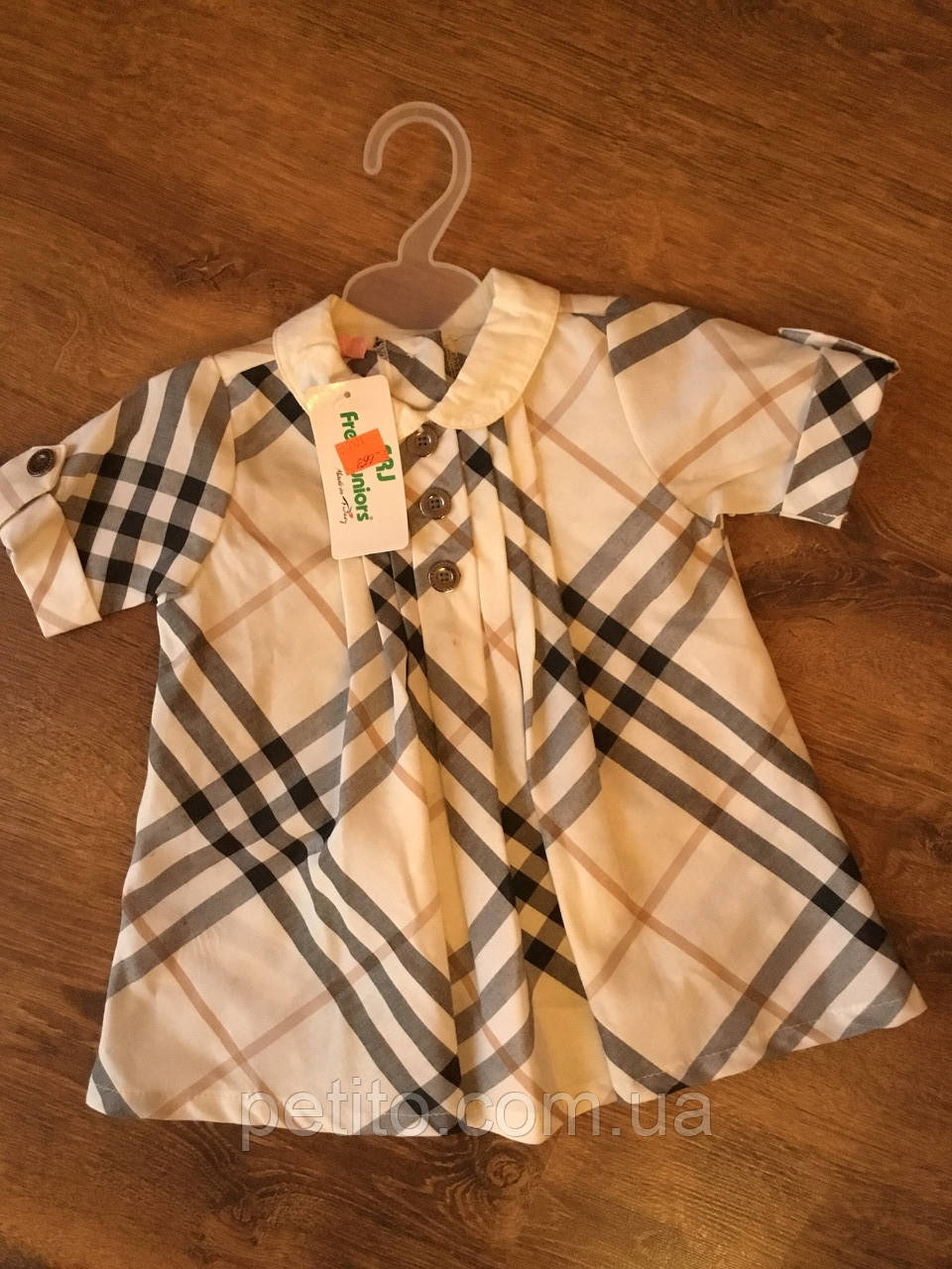 Модне плаття для дівчинки на короткий рукав, фото 1