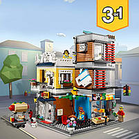 Lego Creator Зоомагазин і кафе в центрі міста (31097), фото 8