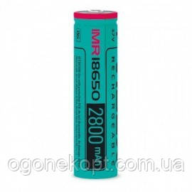 Акумулятор Videx 18650 (високотоковий) 2800 mAh bulk/1pc 50 шт./пач./пач.