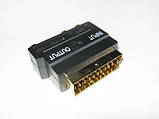 RGB Scart - Композитний RCA + S-Video перехідник, фото 3