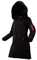 Женская зимняя куртка N-5B Tardis W (черная)