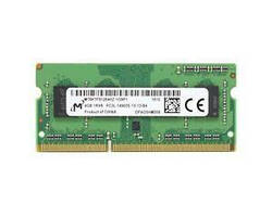 Память Micron SODIMM DDR3 4GB PC3L-14900S (1866Mhz) (MT8KTF51264HZ-1G9P1)(8x1) - Б/У