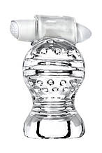 Мастурбатор нереалістичний Lingam By Toyfa Shakti, TPE, прозорий, 9 см