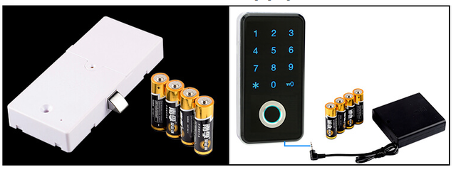 замок на шафу в роздягальні по відбитку