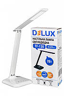 Лампа світлодіодна настільна DELUX TF-130 7Вт LED біла