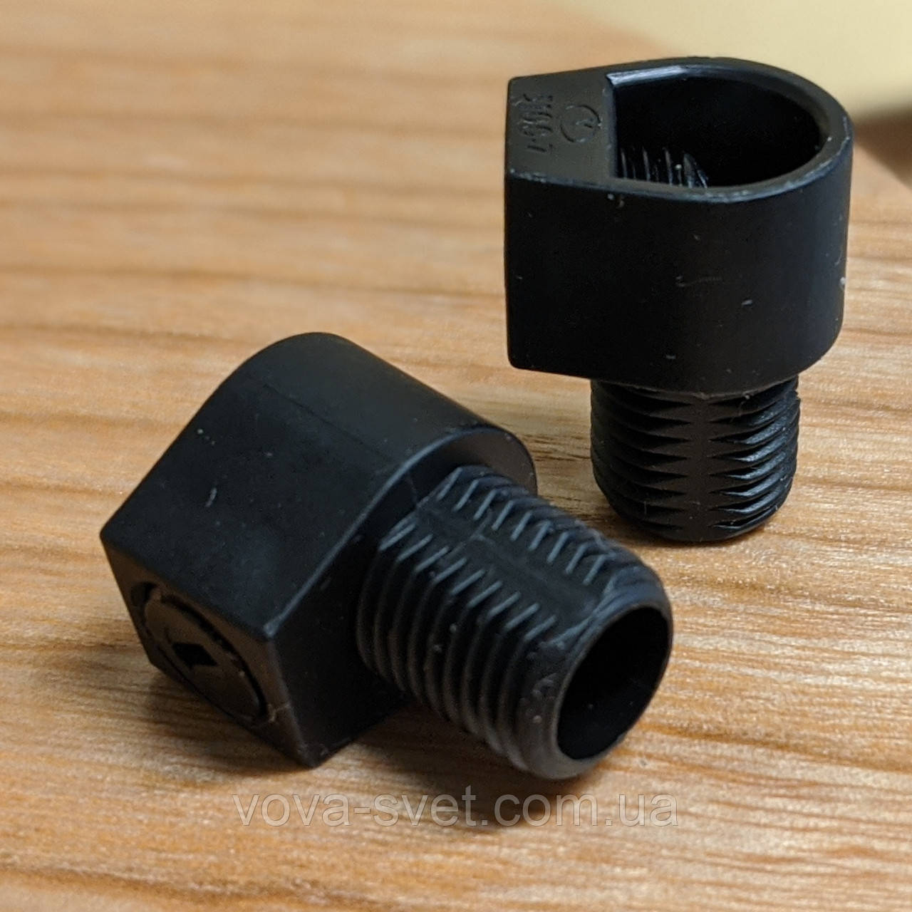 Фіксатор дроту [ Mini PREMIUM ] з боковим затискачем на вушці (BLACK)