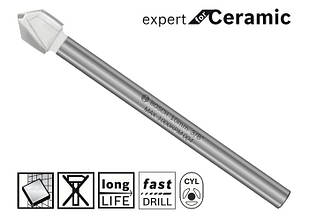 Алмазне свердло по склу та кераміці Bosch 4 мм