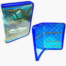 Папка для праці Kidis Картон на змійці для хлопчика А 4 Electro Car 14018
