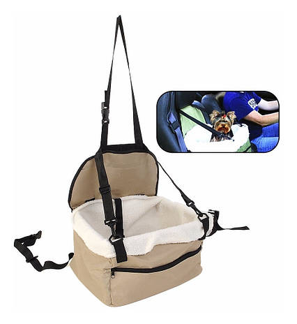 Сумка зимова для собачок Pet Booster Seat, фото 2