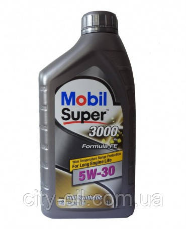Mobil Super 3000 x1 Formula FE 5W-30 синтетическое моторное масло 1 л. - фото 1 - id-p1144004035
