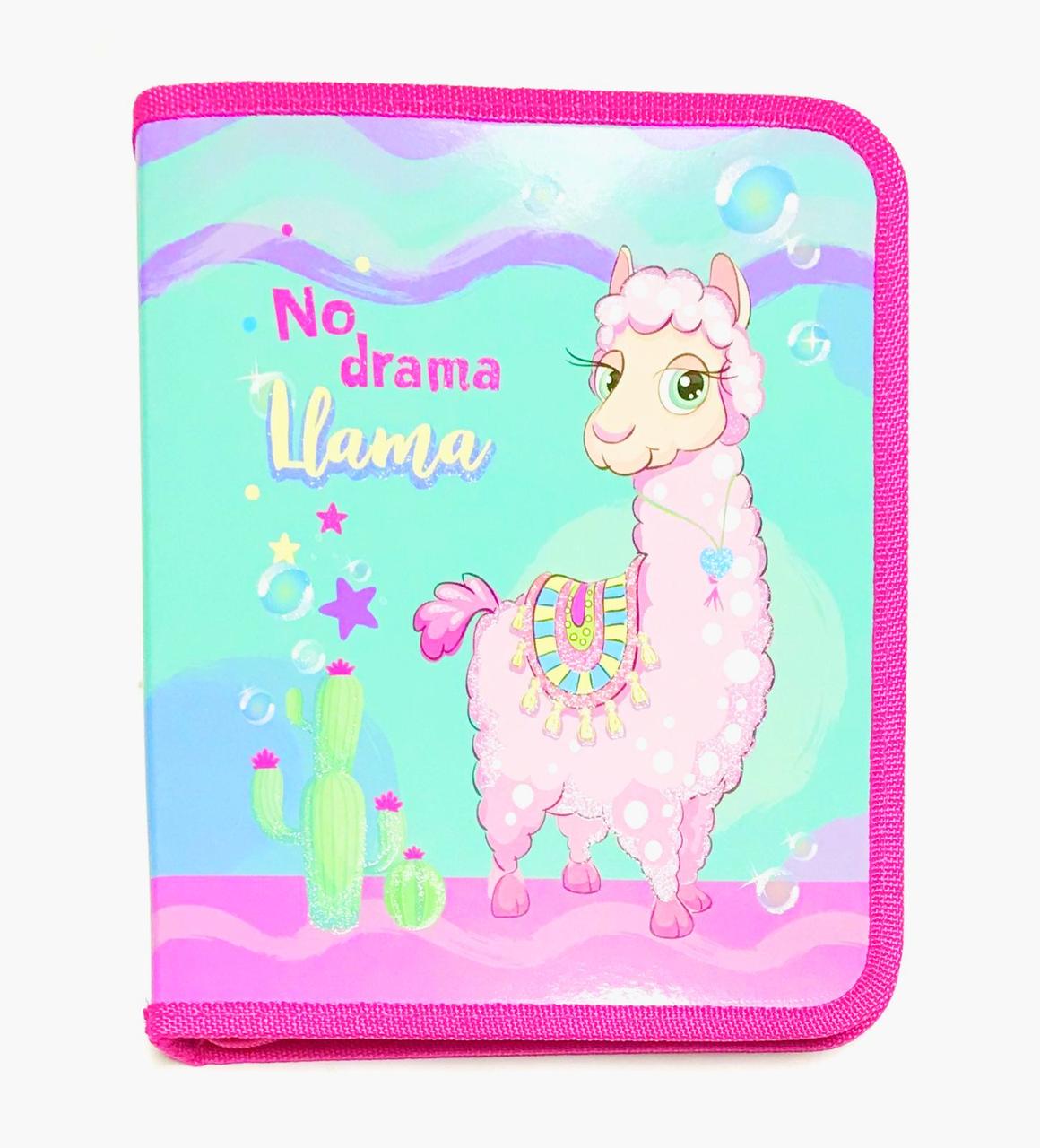 Папка для тетрадей Картон на змейке для девочки Kidis В-5 Овечка 14013