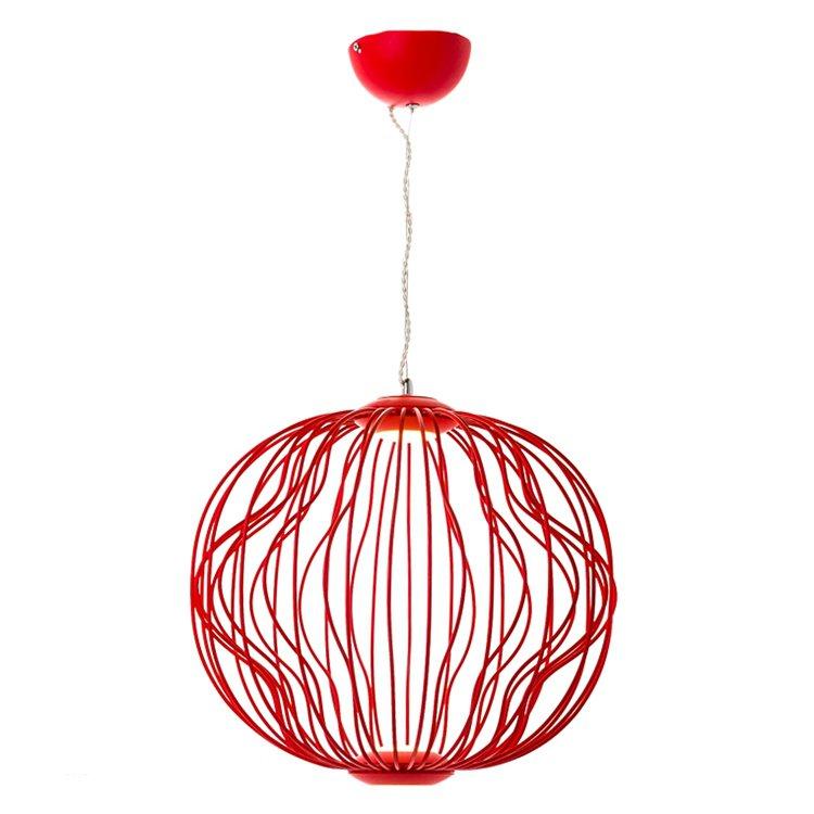 Люстра червона Карта SLAVIA LED 15 W OU151/BR