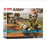 Конструктор Sluban m38-b0710 "Воєна техніка Бойовий бронетранспортер" 154 деталі, фото 2