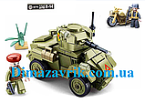 Конструктор Sluban m38-b0710 "Воєна техніка Бойовий бронетранспортер" 154 деталі, фото 3