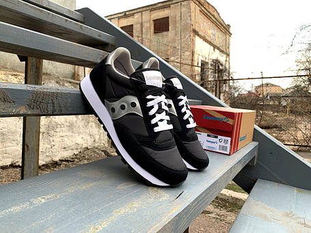 Оригінальні кросівки Saucony Jazz Original Black/Silver чорні з срібним (36-49р), фото 1