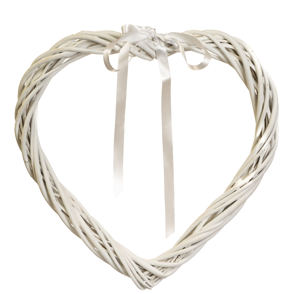 Декор із лози "Витонче серце" 39*40 см, фото 1