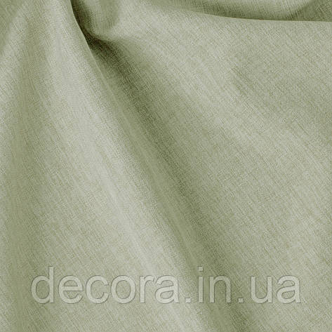 Декоративна однотонна тканина рогожка бежева фактурна 300см 122000v4, фото 2