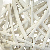 Декор із лози "Зірка" 27*27 см, фото 2