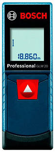 Лазерний далекомір Bosch GLM 20 Professional (0601072E00)