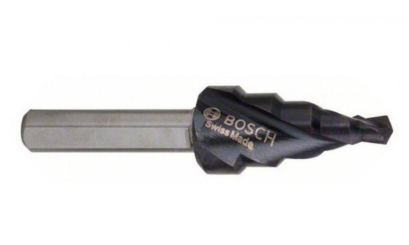 Ступінчасте свердло Bosch HSS-AlTiN, 5 ступ., 4-12 мм, 6 мм (2608588064)