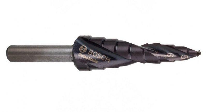 Ступінчасте свердло Bosch HSS-AlTiN, 9 ступ., 4-12 мм, 6 мм (2608588065)