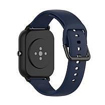 Ремінець для Xiaomi Amazfit GTS (AC) Dark Blue, фото 3