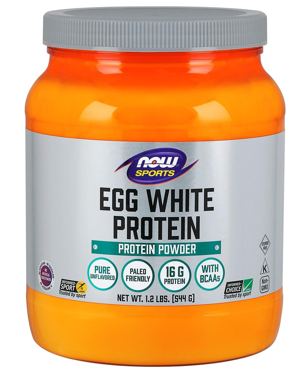 Now White Egg Protein 544g